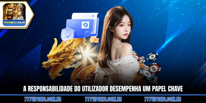 A Responsabilidade do Utilizador Desempenha um Papel Chave